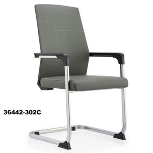 Silla de Visita Moderna con Malla y Reposabrazos Fijos para Oficina, Reuniones y Sala de Espera - Product Image 6