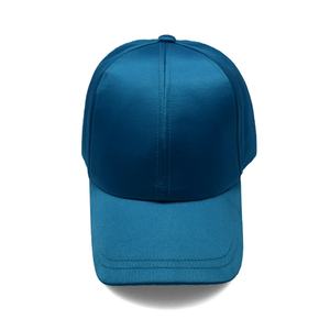Gorra de béisbol al por mayor de 6 paneles, OEM/ODM, de poliéster, personalizada, bordada, de pana, satén, lisa, desgastada, en blanco - Product Image 3