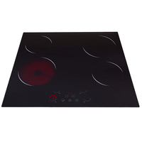 Écran tactile cuisine appareils électroniques électrique verre céramique plaque de cuisson cuisinières électriques 4 plaques chauffantes gaz table de cuisson