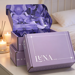 Boîte d'expédition <span class=keywords><strong>en</strong></span> carton ondulé de luxe, emballage personnalisé imprimé <span class=keywords><strong>en</strong></span> couleur pour les cadeaux de vente au détail et la livraison <span class=keywords><strong>en</strong></span> <span class=keywords><strong>ligne</strong></span>, boîte écologique - Product Image 3