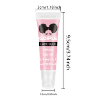 La nouvelle liste colle dentelle personnalisée colle séchage rapide forte tenue étanche avant dentelle colle 15ml tuyau perruque dentelle colle extension de cheveux