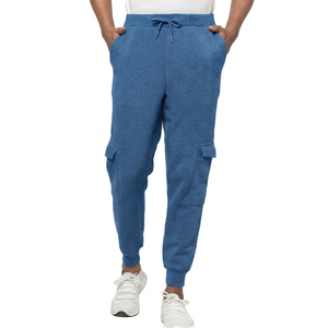 <b>Men</b> Casual <b>Trousers</b> Slim Fit Lightweight Mid Waist Cotton High Quality Customized Color OEM Service - Product Image 2