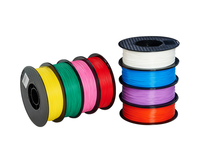 Filament d'imprimante 3D PLA/PCL/ABS/TPU/PETG/HIPS/NYLON 1,75 mm 1 kg avec bobine