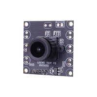 Módulo de Cámara Mini HD USB UVC de 1MP H65 con Sensor CMOS de 2.8mm 75 1/3\", 30fps, Sin Controlador, para Reconocimiento Facial