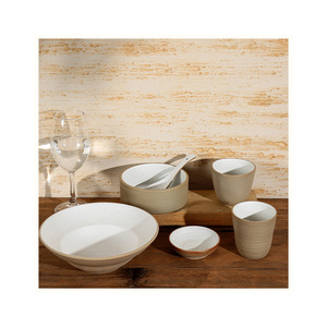 <b>Ceramic</b> Dinnerware <b>Set</b>-Modern Simplicity Design White Sand Series Steak/Fruit/Dim Sum Plates Dishwasher Oven Safe for Household - Product Image 4
