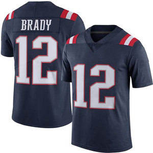 Jersey Sepak Bola Pria New England 2026 10 Drake Maye 12 Tom Brady 8 Stefon Diggs Jersey Tim Sepak Bola Amerika Jahitan - Product Image 6