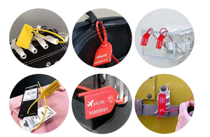 Sellos de Seguridad de Plástico Desechables a Prueba de Manipulación, Personalizados, para Equipaje, Bancos y Extintores de Incendios - Product Image 5