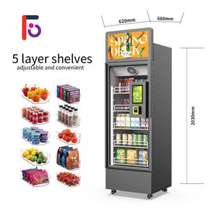 Thông minh tự động nước trái cây máy bán hàng tự động với ai đôi máy ảnh và trọng lực thông minh tự động máy bán hàng tự động tủ - Product Image 5