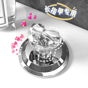 Heart Shaped Toilet Flush Button Dual Flush TPE Material Universal Fit Curved Surface Easy Installation - Product Image 2