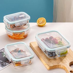 Microwave Safe <b>Lunch</b> <b>Box</b> Sealed Divided Bento Bowl with Lid for Students and Office Workers - Product Image 3