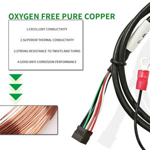 Терминал уплотнительного кольца 2,54 мм, Соединительный разъем, автомобильный, изготовленный на заказ XH2.54, гнездо UL2464, промышленный стыковочный предизоляционный жгут проводов - Product Image 4