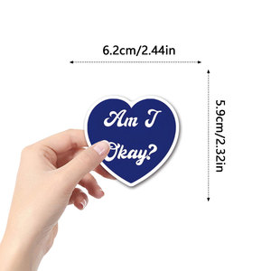 50PCS Populaire USA chanteur album Lucky Megan Moroney autocollant - Product Image 2