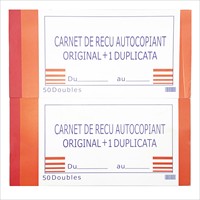 French Invoice buku faktur FACTURA, Nota uang tunai, buku pesanan, buku MENU sewa, dokumen pos