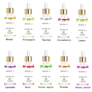 OEM minyak kutikula Essential 15ml, pelembap perawatan matahari dengan aroma Persik untuk pertumbuhan kuku sehat mendorong kesehatan kutikula - Product Image 4