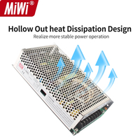 Alimentation à découpage MiWi T-100C à triple sortie multiple 5V 10A 15V 2.5A -15V 1A 100W CE pour entrée 85-264VAC