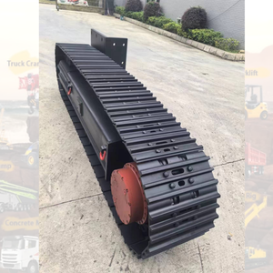 Châssis <span class=keywords><strong>de</strong></span> pelle sur chenilles 5-10T avec poutre latérale renforcée pour excavatrices/grues, fourni par <span class=keywords><strong>l</strong></span>'usine - Product Image 1