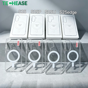 Funda Protectora para Teléfono S26, Diseño Transparente, Carga Inalámbrica, Magnética, Anti-Golpes, Acrílica, Venta al Por Mayor de Fábrica - Product Image 3