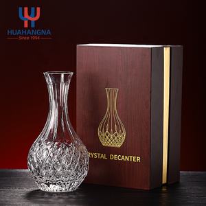 Bouteille de liqueur en verre, vin et whisky, cristal soufflé à la main, whisky, vendu dans une boîte <span class=keywords><strong>cadeau</strong></span>, ml - Product Image 4