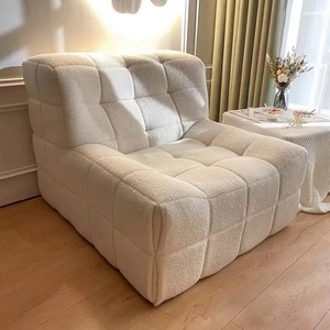 Minisit Modern French <strong>Single</strong> Tufted Velvet <strong>Bed</strong> Sectional <strong>Sofa</strong> Compression Living Room Furniture Washable Affordable Box <strong>Sofa</strong> - Product Image 3