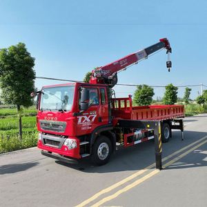 Prix d'usine original Sinotruk TX7 4*2 Camion grue à flèche droite avec flèche à 5 sections de 8T - Product Image 5