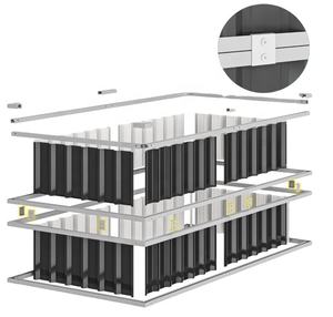 Bac à légumes GB25890-H30, bacs de jardin surélevés en gros, bacs de jardin surélevés galvanisés - Product Image 6
