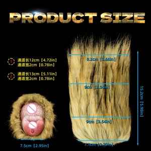 Masturbador Masculino Realista de Doble Canal, de Silicona Suave, con Versiones Peludas y Sin Pelos, Productos para Adultos - Product Image 6