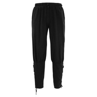 Costume Médiéval Renaissance GN Pirate Cavalier Pantalon Viking Homme avec Chevilles Serrées et Laçage en Lin Grande Taille