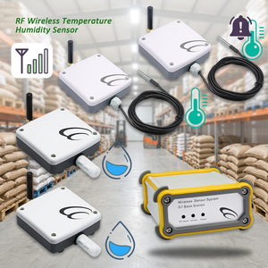 Sensor Digital de humedad para congelador, controlador de temperatura digital de alta precisión para invernadero, 4 juegos - Product Image 1