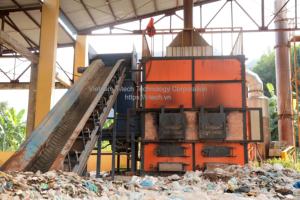 Incinerador de residuos a energía, a energía MSW incinerador de residuos, convierte los materiales de desecho en formas utilizables de energía - Product Image 3