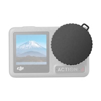 Couvre-objectif DJI Osmo Action 4, capuchon d'objectif d'appareil photo en silicone TPU anti-poussière et antichoc pour accessoires Action 4