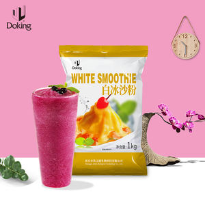 Doking White batido en polvo para perlas, tienda de té de la leche, materia prima, ingredientes de hielo raspado, bebida fría, hielo frito - Product Image 6