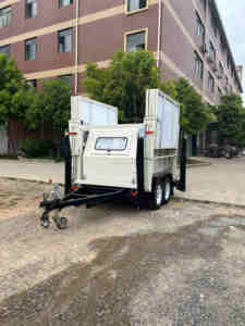 50kwh Mobile <b>Energy</b> <b>Storage</b> <b>System</b> Trailer All in One Battery Solar Panels - Product Image 2