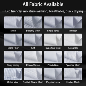 Setelan Jersey Pendek Ukuran Besar, Desain Profesional, Cetak Transfer Panas, Bernapas, Menyerap Keringat, Motif Kampus - Product Image 6