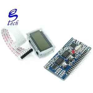 Inversor de onda sinusoidal pura de DC-DC, placa controladora, EGS002, pantalla LCD, EG8010, IR2110, DC-AC