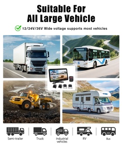 Kit Enregistreur Vidéo Mobile DVR <span class=keywords><strong>4</strong></span> Canaux BSD 4G pour Camion avec Écran 360° pour Système de Caméra de Recul de Voiture MDVR Sécurité - Product Image 6