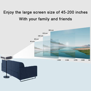 โรงงานขายส่งโปรเจคเตอร์ฟรีสไตล์ Hd โฮมเธียเตอร์โปรเจคเตอร์สมาร์ทมินิโปรเจคเตอร์ - Product Image 5