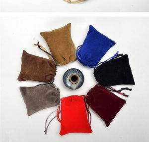 Bolsa de terciopelo personalizada con cordón para botellas de perfume, empaque de regalo para pelucas, aceites esenciales, máscara de pestañas, pasta de dientes - Product Image 3