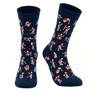 Chaussettes <span class=keywords><strong>de</strong></span> <span class=keywords><strong>golf</strong></span> personnalisables, chaussettes <span class=keywords><strong>de</strong></span> <span class=keywords><strong>golf</strong></span> amusantes et originales, cadeaux <span class=keywords><strong>de</strong></span> <span class=keywords><strong>golf</strong></span> pour hommes, logo personnalisé, chaussettes en coton colorées pour hommes, chaussettes <span class=keywords><strong>de</strong></span> travail pour hommes - Product Image 2