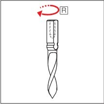 Foret métrique en carbure de tungstène Metal World, à tige droite, pour trous de grande taille (6,0 mm), pour acier, norme DIN - Product Image 3