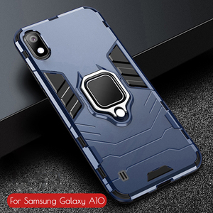 Per Samsung <span class=keywords><strong>Galaxy</strong></span> <span class=keywords><strong>A10</strong></span> <span class=keywords><strong>Cover</strong></span> per armatura con supporto per anello per dito, custodia protettiva antiurto per telefono con bordo in TPU per Samsung A10S - Product Image 5