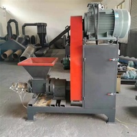 Bouse carton feu sciure de bois briquettes de charbon de bois faisant la machine