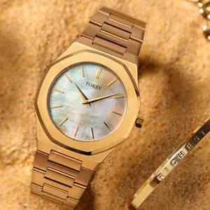 Reloj de mujer นาฬิกาข้อมือหรูหราปรับแต่งโลโก้2024ใหม่แบรนด์ชั้นนำสำหรับผู้หญิง