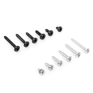 M3.5 Phillips phẳng đầu tròn vít sắt Niken đen tự khai thác chéo khe vít gỗ vít cho đồ nội thất ván sửa chữa - Product Image 5