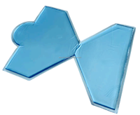 YUANHENG Coussinet de protection médical en gel pour botte de traction - Soulagement de la pression du talon et du tendon d'Achille, prévention des escarres, certifié CE ISO