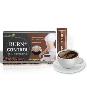 Natural Herbal Burn + Control Slim Diet Coffee Weight Loss Instant Coffee Powder Slim Green Coffee for Diet Support