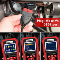 Equipo de Diagnóstico Automotriz OEM Disponible KW851, Escáner de Códigos de Auto para Reimprimir la Luz de Verificación del Motor, para Distribuidores
