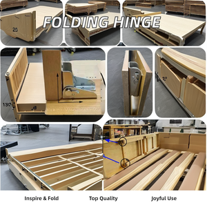 Self-Lock Folding <strong>Hinge</strong> 0-90 Degree Leg Support Bracket for Dining Kitchen <strong>Table</strong> Bed Workbench <strong>Foldable</strong> Locking Furniture - Product Image 5