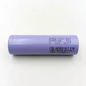 Samsung 21700 40t 3.7V <span class=keywords><strong>lithium</strong></span> có thể sạc lại pin <span class=keywords><strong>x</strong></span>ả cao 21700 4000mAh inr21700 40T - Product Image 1