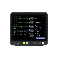Moniteur patient multiparamètre portatif ZY-VE15 de signes vitaux équipement d'hôpital et d'ambulance pour l'usage humain et vétérinaire