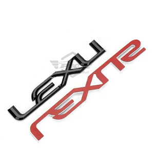 Autocollant d'emblème de coffre arrière de voiture en métal 16,5*2 cm pour logo <span class=keywords><strong>Lexus</strong></span> ES300 IS300 IS350 ES250 ES350 IS250 CT200H GS350 NX200 - Product Image 5